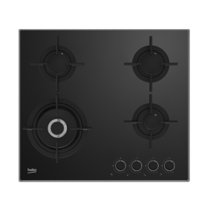 BEKO BUILT-IN HOB 60CM BLACK GLASS