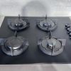 60CM GAS COOKER  MATTE GLASS BLACK
