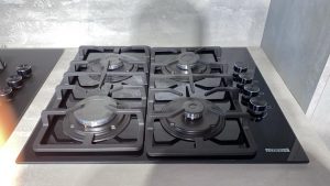 Quality Turkish 60cm Glass Built-in 4 Burner Hob.(Cooktop)